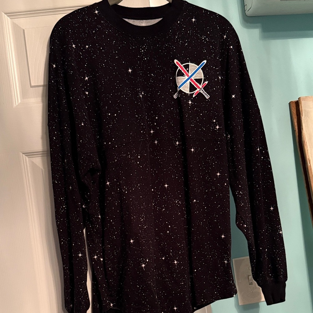 Black Long Sleeve Rise of Skywalker Spirit Jersey